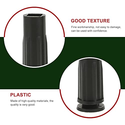 Ultnice 6Pcs Christmas Tree Stand Xmas Tree Bases Adjustable Christmas Tree Column Holder Diy Xmas Tree Bases Xmas Decorating For Trees Black, 4.5X1.8X1.8Cm (251550Pus4) #TOP2