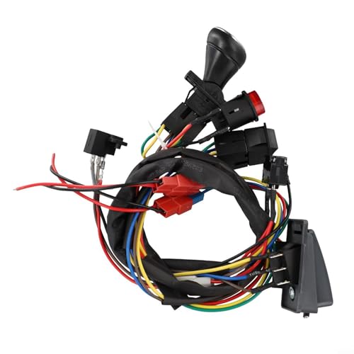 Linnkyfloa Faisceau de câblage électrique de voiture pour enfants et kit récepteur avec télécommande 2,4 G, compatible avec les véhicules 6 V/12 V (sans...