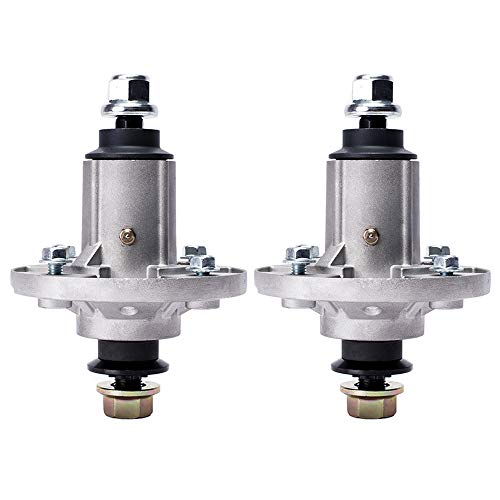 TENGMUJX ï¼ˆ2ï¼‰ Spindle Assemblies Replaces John Deere GY20454 GY20867 GY20962 GY 21098 Oregon -851 Holes Tapped for Easier Install for John Deere LA100-LA165 X110 X12082-359 Stens 285