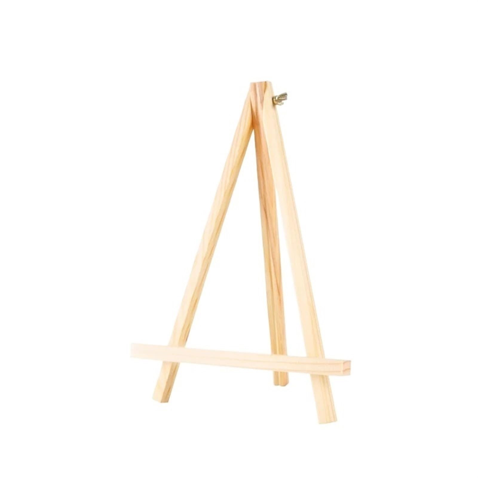 Sztaluga malarska z trójnogiem, Do malowania Składany wyświetlacz biurkowy o wysokości 20–50 cm Uchwyt trójkątny Materiały artystyczne do(20x30cm)