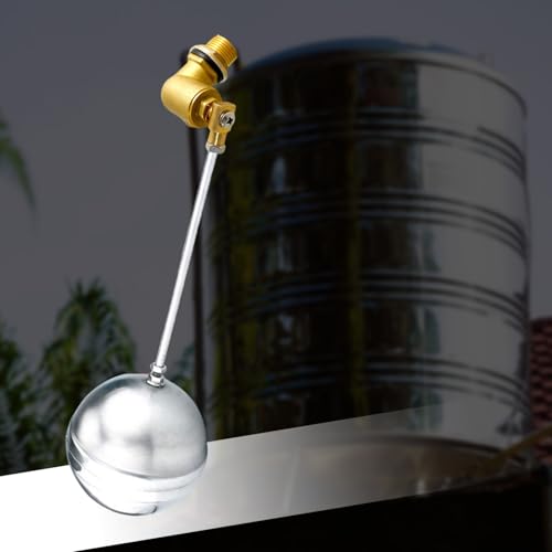 Válvulas de entrada de agua de latón con boya ajustable para tanques 7