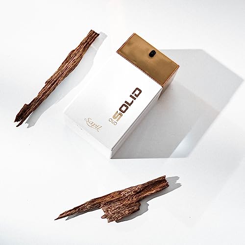 Image of Sapil Solid Oud Eau De Toilette for Unisex, 100ml