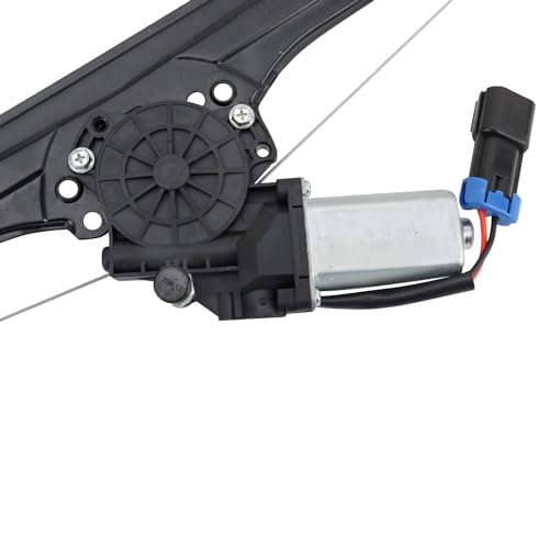 Image of TRQ Front Left Power Window Regulator & Motor Assembly Drivers Side