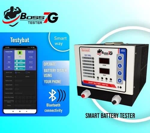 KANAAD Boss Tester 7G Battery Tester for Cars, Motorcycles, Other Vehicles, Equipment using 12V Lead-Acid Batteries thumbnail 2