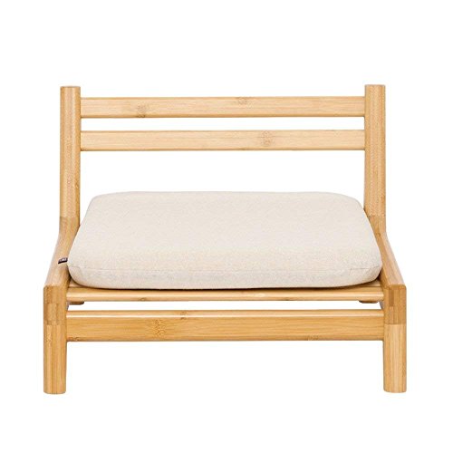 Huawell Bamboo Floor Chair For Living Room Japanese Tatami Chair With Cushion Accent Furniture #TOP5