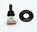 Dopro LP Guitar 3 Way Toggle Switch Black with Black Tip and RHYTHM TREBLE Plate for Les Paul