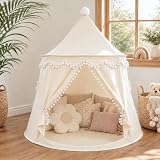 LIONHERZ® DAS ORIGINAL Spielzelt Baumwolle/Hanf | Kinderzelt Tipi Indoor