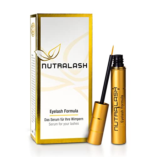 Nutralash Fórmula para Pestañas - Serum para Pestañas Largas en Sólo 6-8 Semanas I Serum para el Crecimiento de Pestañas I Crece Pestañas/Alargamiento I Made in Germany I 3ml
