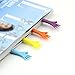 yueton Funny Help Me Bookmarks Pad Note Stationery Novelty Book Mark Pack of 4