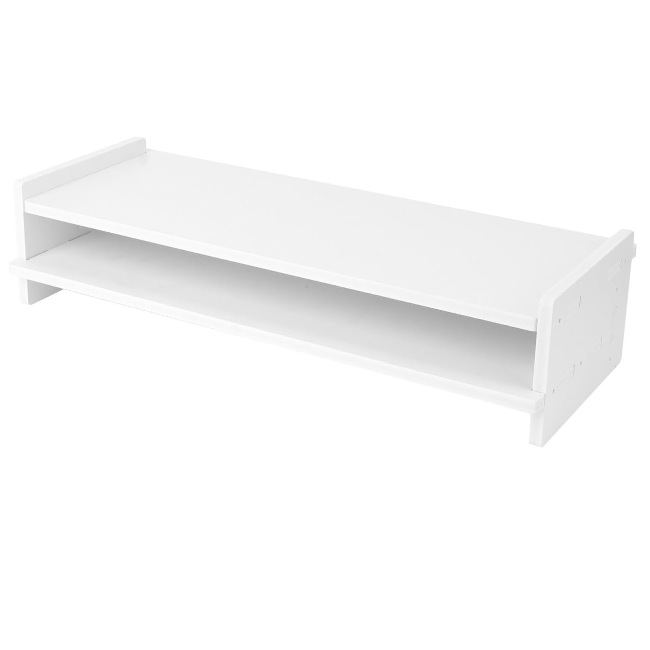 GANAZONO Soporte de Plástico Monitor Elevador para Blanco Escritorio