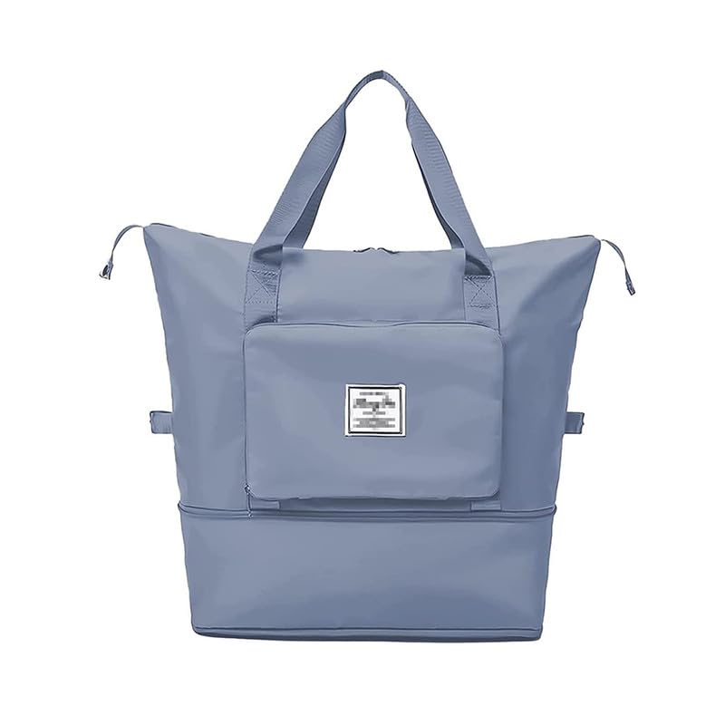 Experience Convenience with The Portable Travel Duffel Bag. Lightweight, Waterproof, and in Stylish Blue. ILatest for Travel, Hiking, and Camping. Perfect for Women's Accessories.