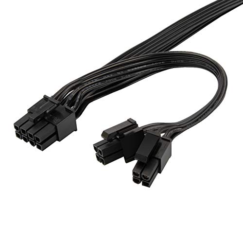 Image of SilverStone Technology PP13 EPS 8 pin to EPS 8 pin + (4+4) pin Splitter PSUs
