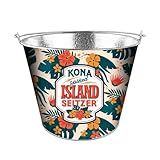 Kona Island Seltzer Ice and Can Service Bucket