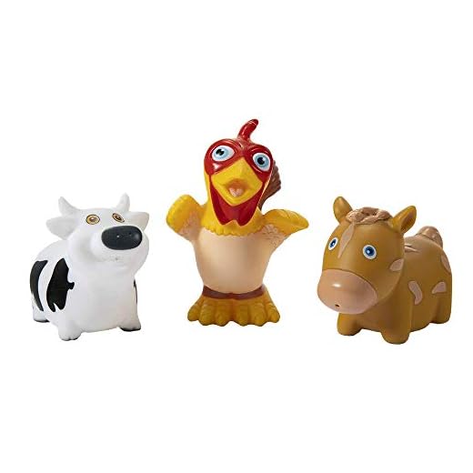 La Granja de Zenón Figuras de Baño, Multicolor (Bandai TO84100)