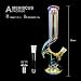REANICE Bong Pinzas de Cristal para Pipas de Agua 14mm de Grosor...