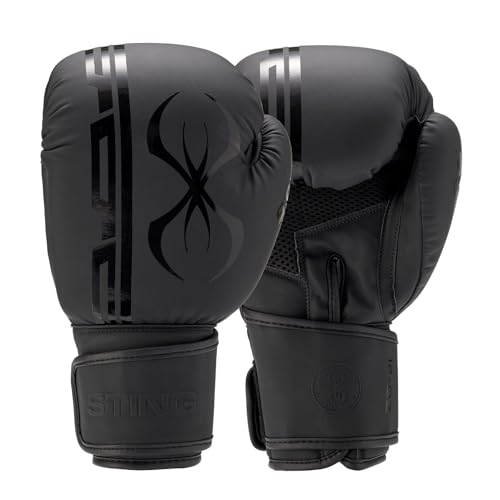 Image of STING Boxing - Armaplus Boxing Gloves | for Competition & Training (12OZ, White)