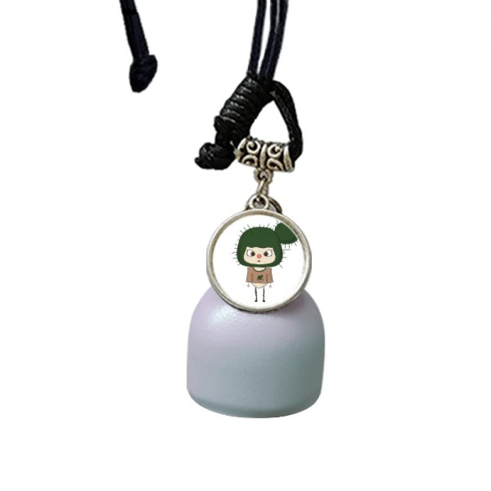 Carillon à vent cactus vert suspendu pour terrasse et balcon