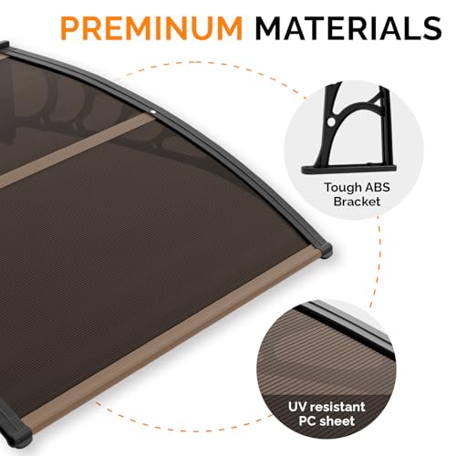 image for VINGLI Window Awning Door Canopy, 40