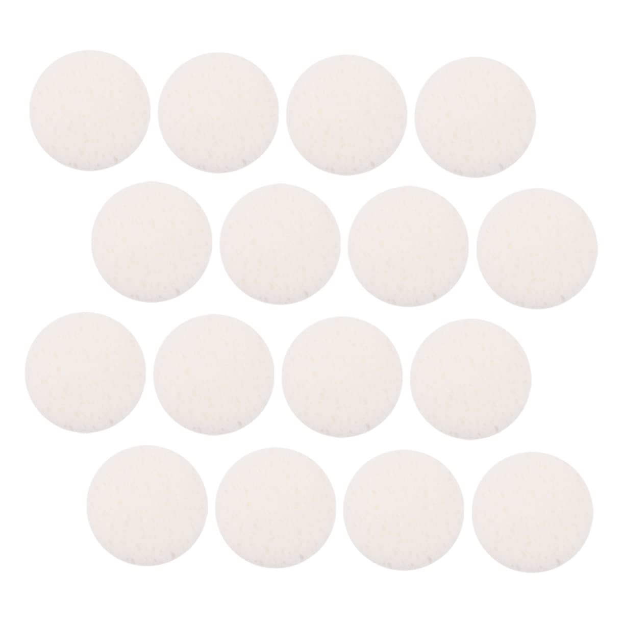 IWOWHERO 40Pcs Rounded Face Comfortable Makeup Applicators for Cleansing Soft and Safe Cosmetic Tool for Makeup Removal and Daily Skincare