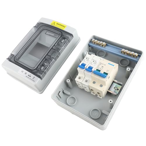 Boîte de distribution étanche IP65 avec disjoncteur type B extérieur - 3