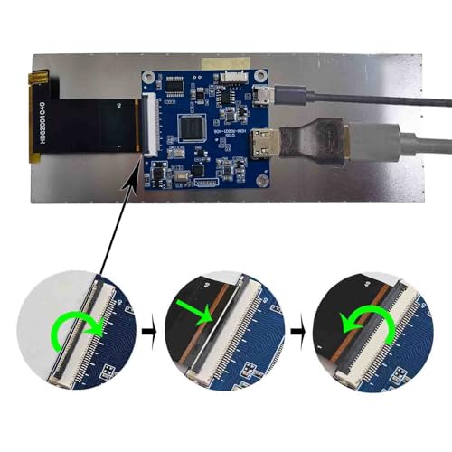 Image of 6.2 inch 6.2 in 360x960 430 nits IPS MIPI LCD Square Screen | and H /D Controller Board 40 pins