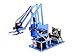 waveshare 4-DOF Metal Robot Arm Kit Learn Robotics Educational Kit for Micro:bit, with Servo Driver Board+Metal Mechanical Arm Structure+4X Metal Gear Servos,Bluetooth Remote Control