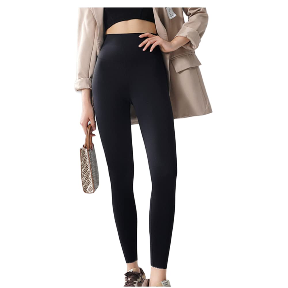 Leggins Térmicas para Mujer Leggins de Cintura Alta Invierno Pantalones Deportivos Yoga Fitness S-2XL