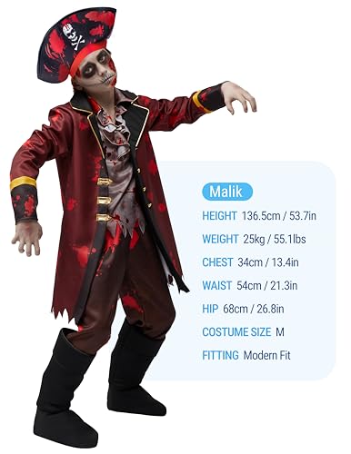 Spooktacular Creations 21870-M Boy Pirate Zombie Costume thumb #3
