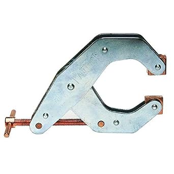 Kant-Twist T-Handle Deep Throat 10" Jaw Cantilever Clamp 1-3/4" Thk Part No. K100TD