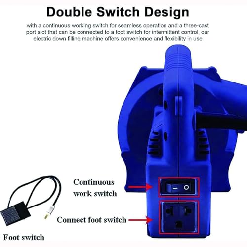 Machine de remplissage en duvet portable pour rembourrage oreiller - 5