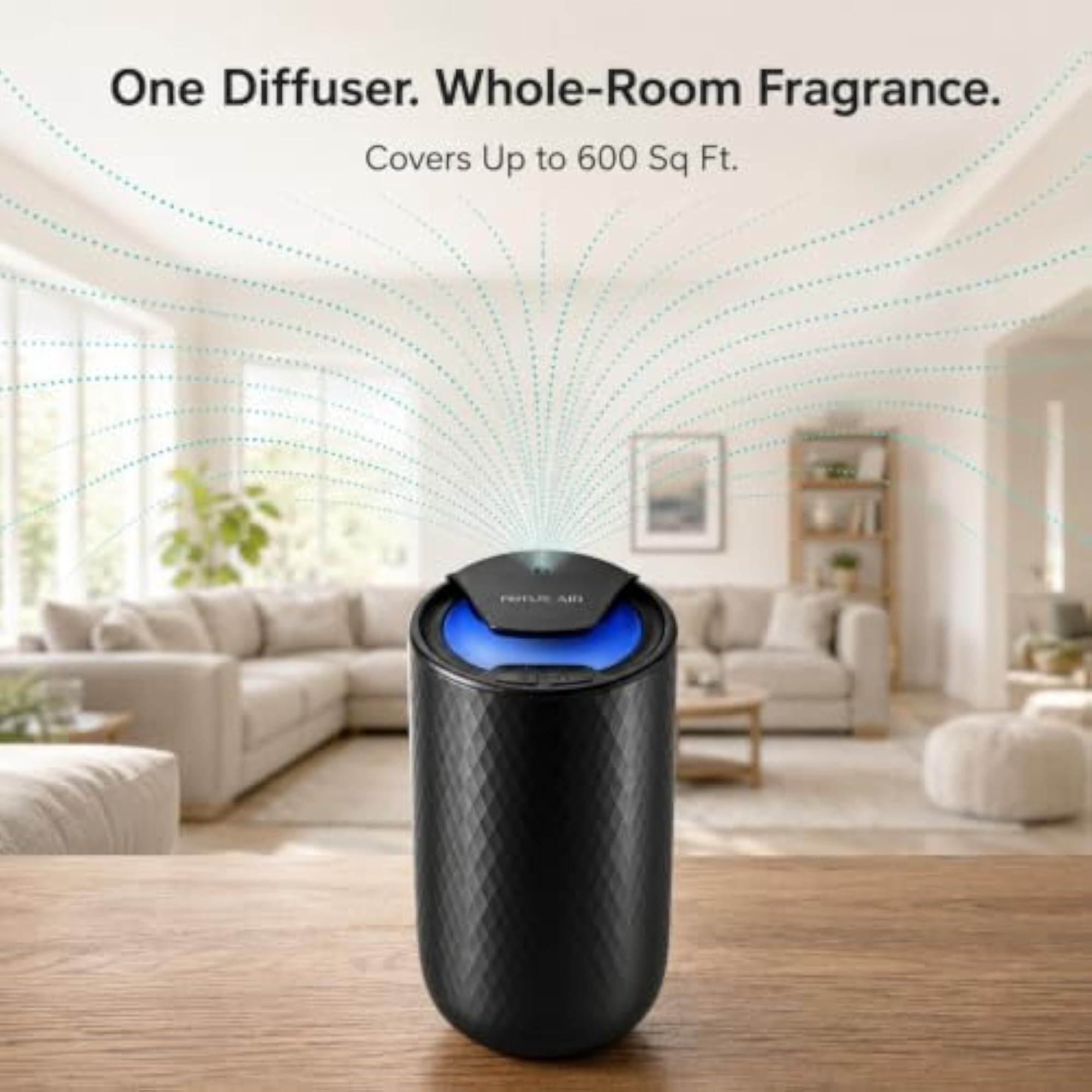 Waterless Essential Oil Diffuser, Portable Aromatherapy