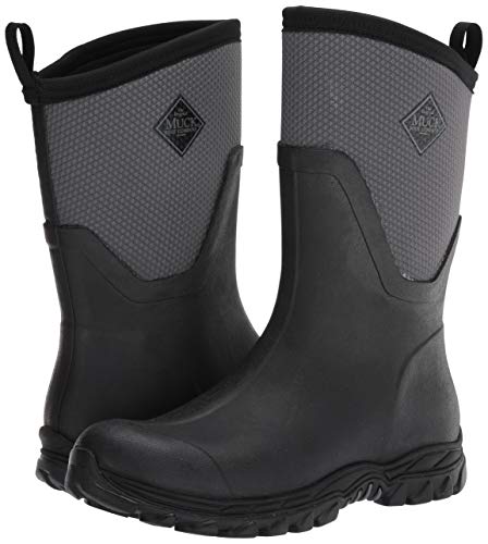 Muck Boot Womens Arctic Sport Ii Mid Snow Boot, Black/Grey, 8 Us #TOP4