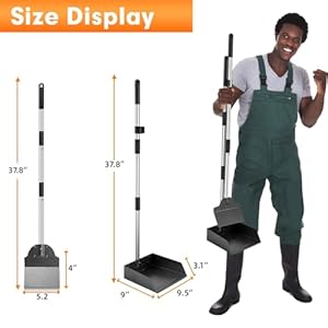 Dog-Pooper-Scooper-for-Large-Dogs-Metal-Aluminum-Tray-and-Spade-Poop-Scoop-Set-with-Adjustable-Stainless-Steel-Long-Handle-Pet-Waste-Removal-Heavy-Duty-Poop-Scooper - Cucciolini Doodles   Dog-Pooper-Scooper-for-Large-Dogs-Metal-Aluminum-Tray-and-Spade-Poop-Scoop-Set-with-Adjustable-Stainless-Steel-Long-Handle-Pet-Waste-Removal-Heavy-Duty-Poop-Scooper