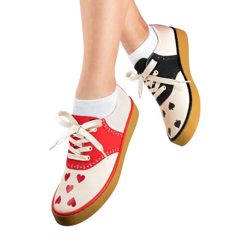 Image of Hot Chocolate Design All-Day Women's Lace-Up Sneakers | Canvas Upper, Cushioned Footbed with Arch Support, Flexible Rubber Outsole, Vegan Construction, Casual Everyday Sneakers