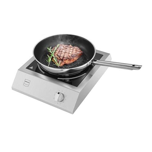 Metro Professional Placa De Inducción Gic 3500 Portátil, Carcasa De Acero Inoxidable Con Tapa De Vitrocerámica Negra, Max. 240 C, 220-240 V, 3500 W Con 11 Niveles De Potencia, 17,5-26cm Metro Professional Placa De Inducción Gic 3500 Portátil, Carcasa De Acero Inoxidable Con Tapa De Vitrocerámica Negra, Max. 240 C, 220-240 V, 3500 W Con 11 Niveles De Potencia, 17,5-26cm
