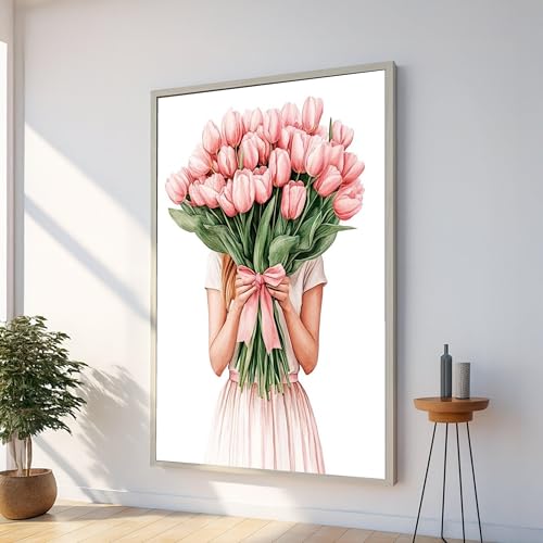 Tableau sur toile de qualité supérieure cadre intérieur bouquet de roses