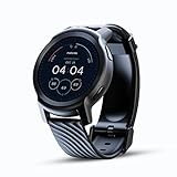 Motorola Moto Watch 100 – 42 mm Smartwatch, bis zu 14 Tage Akkulaufzeit, 24/7 Pulsmessung, SpO2, wasserabweisend mit 5 ATM, kompatibel mit iOS Android - Phantomschwarz
