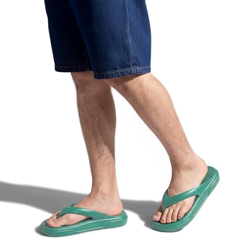 Image of Neeman's Cushers Flip Flops for Men | Powered by CushyVerse Technology for Ultimate Cushioning, Bounce & All-Day Comfort