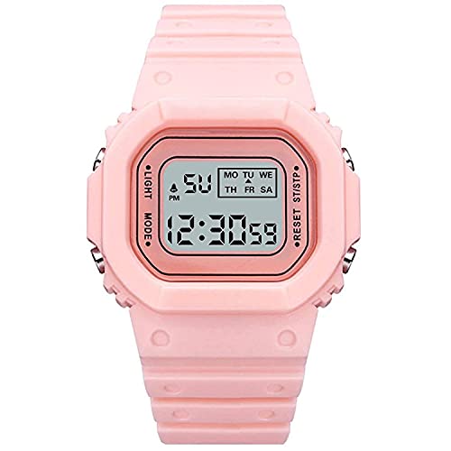 SWADESI STUFF Digital Multi Color Back 7 Light Day/Date Watch for Boys & Girls