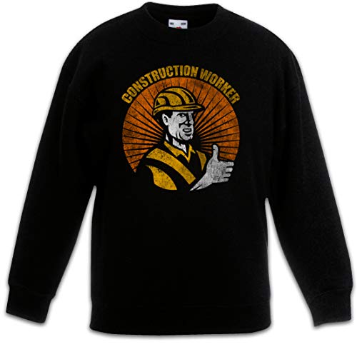 Sweat-shirt enfant Urban Backwoods noir anti-tache pour éviter les vêtements abîmés