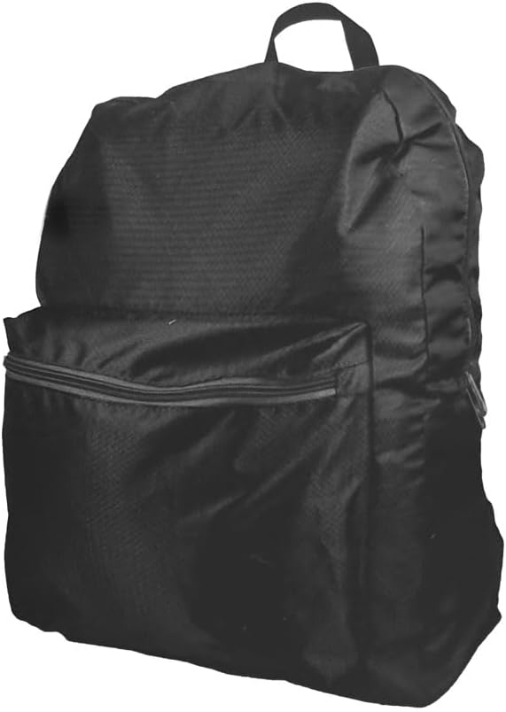 schone Foldaway Travel Backpack – Lightweight Foldable Backpack with Zip Pockets & Secure Buckles – Compact Travel Bag