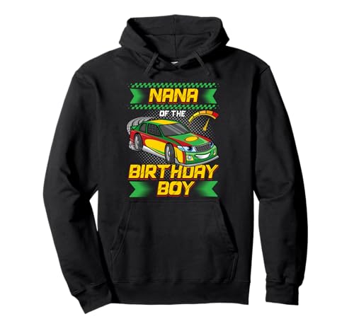 Nana of the Birthday Boy Race Car Party Family Matching �p�[�J�[