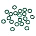 sourcing map 20Stk. Fluorkautschuk O-Ringe FKM Dichtung für Maschinen Rohrleitung 6mm AD 3mm ID 1,5mm Breite Grün 20Stk.Glashalter günstig Kaufen-sourcing map 20Stk. Fluorkautschuk O-Ringe FKM Dichtung für Maschinen Rohrleitung 6mm AD 3mm ID 1,5mm Breite Grün