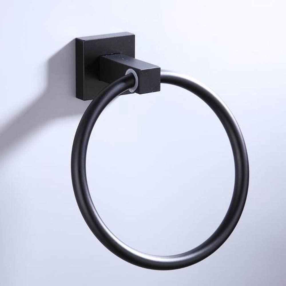 Rack de serviettes de salle de bain en aluminium avec étagère LWX
