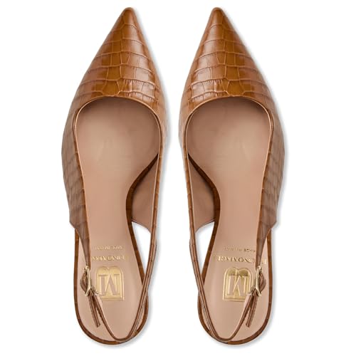 Bruno Magli Women's Pamela Italian Leather Shoes with Buckle Closure4