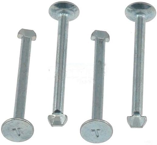 Replacement Brake Spring Hold Down Pin Rear Compatible with 1980-1987 Audi 4000
