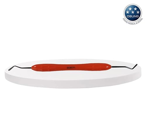 Miniatura 7 de OSUNG Instrumento compuesto dental, mango de agarre suave, 2CSCT1, 2 piezas