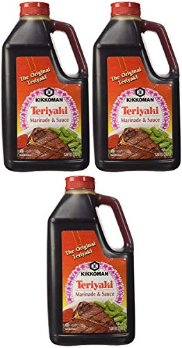 Kikkoman Teriyaki Marinade 4 oz Confezione 3