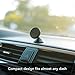 ROKFORM - Adjustable Magnetic Car Mount, 360 Degree Swivel with 3M VHB Tape, Cell Phone Holder, Aluminum Dashboard Phone Mount Stand for Truck Car & Van (Black)