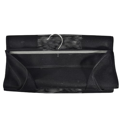 Cesta de lavandería - asas de lavado armado para fregadero plegable para lavandería | Bolsa de ropa sucia tridimensional colgante | Organizador de almacenamiento de baño | Space s